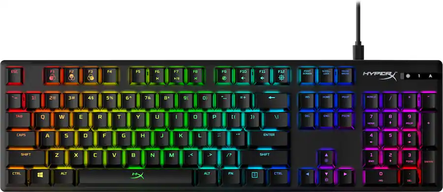 HyperX - Alloy Origins Full-size Wired Mechanical Gaming Keyboard